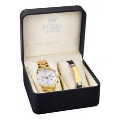 Royal London zestaw zegarek z bransoletą 41280-07-SET. Zegarki męskie Royal London. W wyprzedaży za 469.00 zł.