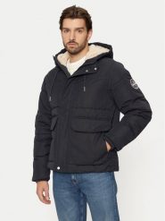 Jack&Jones Kurtka zimowa Carl 12256901 Granatowy Straight Fit. Niebieskie kurtki męskie Jack&Jones, na zimę, m, bez wzorów, z syntetyku, bez ramiączek, bez kaptura. Za 469.99 zł.