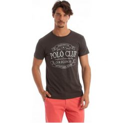 Polo Club C.H..A T-Shirt Męski M Brązowy. Brązowe koszulki polo męskie Polo Club C.H..A, polo. W wyprzedaży za 119.00 zł.