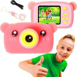 Kamera cyfrowa ExtraLink EXTRALINK KIDS CAMERA H25 PINK. Różowe kamery cyfrowe ExtraLink. Za 65.98 zł.