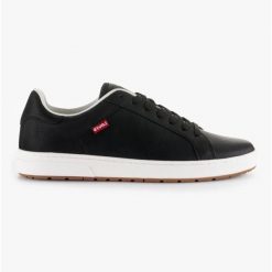 Buty Levi's Piper czarne ze skóry syntetycznej. Czarne buty sportowe na co dzień męskie Levi's, m, bez wzorów, z materiału, eleganckie, bez ramiączek, bez kaptura. Za 403.35 zł.
