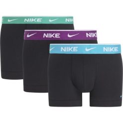 Bokserki Nike Trunk Dri-Fit Everyday Cotton Stretch 3 szt. EWQ KE1008. Białe bokserki męskie Nike, m, bez wzorów. Za 160.74 zł.