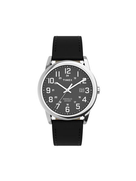 Timex Zegarek Easy Reader Classic TW2Y12800 Czarny. Czarne, analogowe zegarki męskie Timex. Za 339.99 zł.