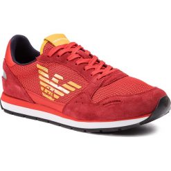 Sneakersy EMPORIO ARMANI - X4X215 XL693 A038 Scarlet/Lava/Lava. Buty sportowe na co dzień męskie marki Emporio Armani. Za 719.00 zł.