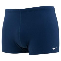 Bokserki kąpielowe męskie Nike Hydrastrong Solid Square Leg. Niebieskie kąpielówki męskie NIKE SWIM, m, bez wzorów. Za 149.99 zł.
