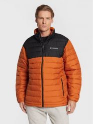 Columbia Kurtka zimowa Powder Lite 1698001 Pomarańczowy Regular Fit. Brązowe kurtki outdoor męskie Columbia, na zimę, m, bez wzorów, z syntetyku, bez kaptura, outdoorowe. Za 499.99 zł.