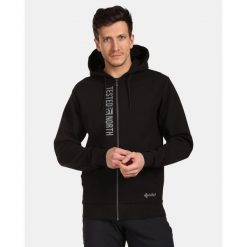 Męska bawełniana bluza Kilpi AVILA-M. Czarne bluzy nierozpinane męskie Kilpi, l, bez wzorów, z bawełny, casualowe, bez ramiączek, bez kaptura. Za 241.31 zł.