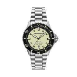 Zegarek Emporio Armani. Szare zegarki męskie Emporio Armani, srebrne. Za 1,979.00 zł.
