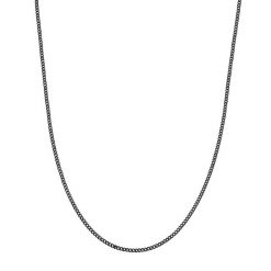 True Rebels Łańcuszek Stal nierdzewna Czarny Naszyjniki 1 ct Męskie. Czarne biżuteria dla mężczyzn True Rebels, z materiału, ze stali. Za 159.99 zł.