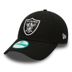 Czapka z daszkiem New Era NFL Las Vegas Raiders. Białe czapki męskie New Era, bez wzorów, sportowe. Za 177.00 zł.