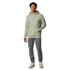 Bluza dresowa sportowa męska Meridian Creek Hoodie. Brązowe bluzy nierozpinane męskie Columbia, m, bez wzorów, z bawełny, sportowe, bez ramiączek, bez kaptura. Za 249.99 zł.