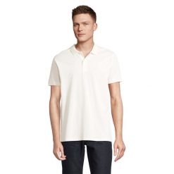 Męska Koszulka Polo Planet. Białe koszulki polo męskie SOL'S, m, bez wzorów, sportowe, bez kołnierzyka, bez ramiączek. Za 73.99 zł.