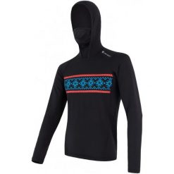 Sensor Bluza Męska Z Kapturem Thermo Czarna Ze Wzorem Xxl. Bielizna termoaktywna męska marki Sensor. W wyprzedaży za 169.00 zł.