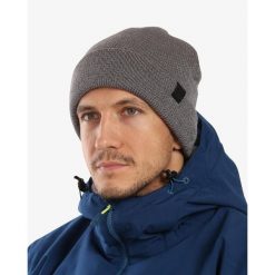 Czapka zimowa Kilpi REFLEC-U. Szare czapki męskie Kilpi, na zimę, bez wzorów, z wełny, sportowe. Za 91.56 zł.