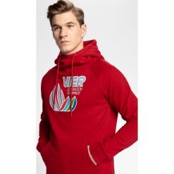 Bluza męska 4Hills BLM101 - czerwony. Bluzy nierozpinane męskie marki 4f. Za 159.99 zł.