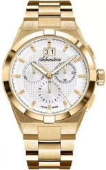 Zegarek męski Adriatica A8336.1113CH złoty. Żółte zegarki męskie Adriatica, złote. Za 1,560.00 zł.