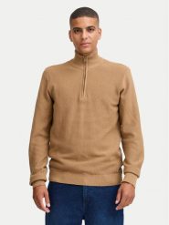 Blend Sweter 20718078 Beżowy Regular Fit. Brązowe kardigany męskie Blend, l, bez wzorów, z bawełny, bez ramiączek. Za 149.99 zł.
