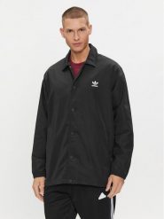 Adidas Kurtka przejściowa Coach IA6371 Czarny Regular Fit. Czarne kurtki outdoor męskie ADIDAS, l, bez wzorów, z syntetyku, bez kaptura, outdoorowe. Za 449.99 zł.
