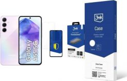 Smartfon Samsung Galaxy A55 5G 8/128GB Fioletowy (SM-A556BLVAEUE) + FlexibleGlass + Etui Clear Case. Fioletowe smartfony SAMSUNG. Za 1,622.00 zł.
