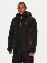 Guess Kurtka narciarska M4PL3U WH0K0 Czarny Regular Fit. Czarne kurtki narciarskie i snowboardowe męskie Guess, na zimę, m, z aplikacjami, z syntetyku, bez kaptura, narciarskie. Za 1,489.00 zł.