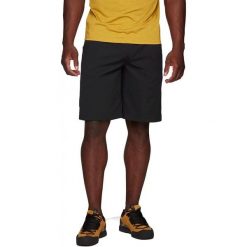 Krótkie spodenki turystyczne męskie Black Diamond Sierra Shorts. Czarne szorty sportowe męskie Black Diamond, bez wzorów, sportowe. Za 233.15 zł.