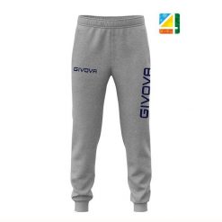 Givova Pantalony Treningowe Big Logo Szare XL - Komfort i Styl. Szare długie spodnie sportowe męskie Givova, bez wzorów, z bawełny, na fitness i siłownię. Za 185.99 zł.