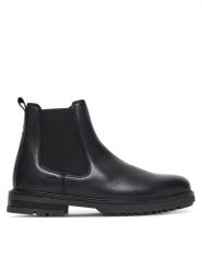 Marc O'Polo Sztyblety 507 27385001 100 Czarny. Czarne sztyblety męskie Marc O'Polo, ze skóry, bez obcasa, bez zapięcia. Za 529.99 zł.