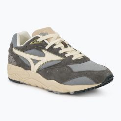 Buty Mizuno Contender Premium. Zielone buty zimowe męskie Mizuno, bez wzorów, sportowe, bez obcasa, bez zapięcia. Za 419.99 zł.