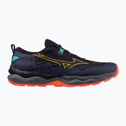 Buty do biegania męskie Mizuno Wave Daichi 9 baritone. Niebieskie buty do biegania męskie Mizuno, bez wzorów, bez zapięcia, do biegania, mizuno wave. Za 469.99 zł.