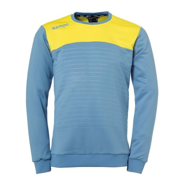 Bluza Kempa Emotion 2.0. Niebieskie bluzy nierozpinane męskie Kempa, l, bez wzorów, sportowe, bez ramiączek, bez kaptura. Za 191.50 zł.