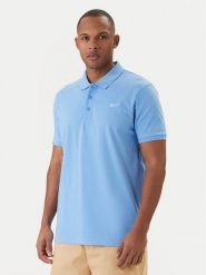 Reebok Polo Breen RK25562CCM Błękitny Regular Fit. Niebieskie koszulki polo męskie Reebok, m, bez wzorów, z bawełny, bez kołnierzyka, bez ramiączek. Za 149.99 zł.