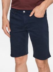 Blend Szorty materiałowe 20713333 Granatowy Regular Fit. Niebieskie szorty męskie Blend, bez wzorów, z bawełny. Za 159.99 zł.