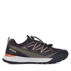 Trekkingi Sprandi. Brązowe buty trekkingowe męskie Sprandi, bez wzorów, sportowe, bez obcasa, bez zapięcia. Za 135.99 zł.