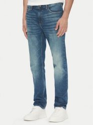 HUGO Jeansy Ash 50541564 Niebieski Slim Fit. Niebieskie jeansy męskie Hugo, bez wzorów, z bawełny. Za 489.99 zł.
