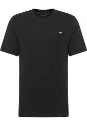 Męski T-Shirt Mustang Style Alex Black 1017337 4142. Czarne t-shirty męskie Mustang, l, bez wzorów, bez kołnierzyka, bez ramiączek. Za 69.99 zł.