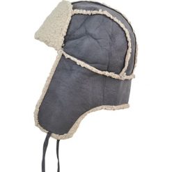 Czapka męska Uszanka Zimowa wyprawa szaro-ecru. Czapki męskie Art of Polo. Za 37.60 zł.