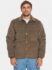 Quiksilver Kurtka przejściowa Tibbermore Jckt EQYJK03984 Brązowy Regular Fit. Brązowe kurtki męskie Quiksilver, m, bez wzorów, z bawełny, bez ramiączek, bez kaptura. Za 719.99 zł.
