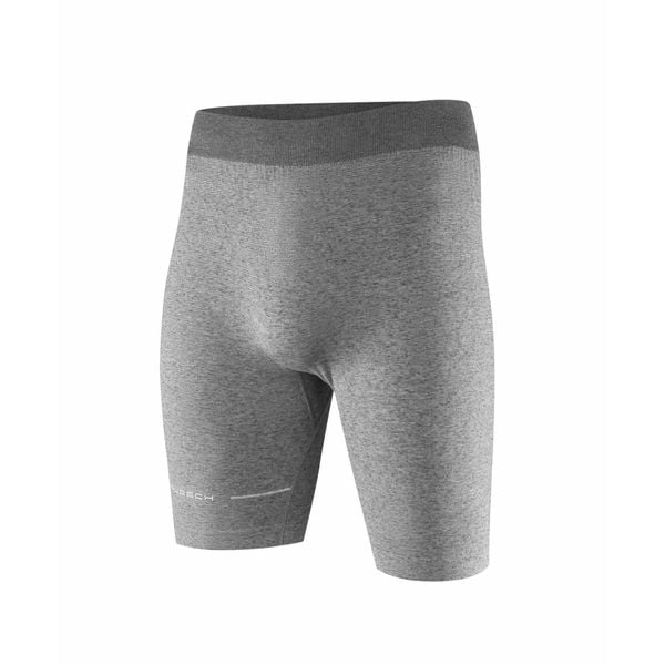 Spodenki męskie do spania z dodatkiem lnu Brubeck COMFORT NIGHT. Szare piżamy męskie Brubeck, m, bez wzorów, z dzianiny, bez kołnierzyka, bez ramiączek. Za 79.99 zł.