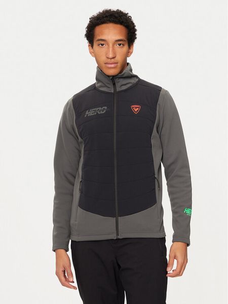 Rossignol Bluza techniczna Hero Classique RLNML18 Szary Regular Fit. Szare bluzy bez kaptura męskie Rossignol, m, bez wzorów, z syntetyku, bez kaptura. Za 719.99 zł.