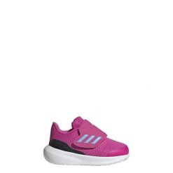 Runfalcon 3.0 Sport Running Hook-and-Loop Shoes. Białe buty do biegania męskie ADIDAS, bez wzorów, z materiału, bez zapięcia, na jogę i pilates. Za 148.95 zł.