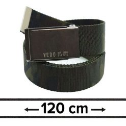 Pasek Materiałowy, Zielony, Moro 120 cm, Militarny Solidny, Klamra Zamykana Manualnie -Pako Jeans. Zielone paski męskie Pako Jeans, bez wzorów, z jeansu, klasyczne. Za 45.00 zł.