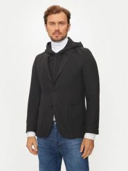 KARL LAGERFELD Marynarka 155384 544016 Czarny Regular Fit. Czarne marynarki męskie KARL LAGERFELD, m, bez wzorów, z poliesteru. Za 2,119.00 zł.