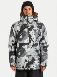 DC Shoes Kurtka narciarska Basic Print ADYTJ03097 Szary Regular Fit. Szare kurtki narciarskie i snowboardowe męskie DC Shoes, na zimę, m, bez wzorów, z syntetyku, bez kaptura, narciarskie. Za 579.99 zł.