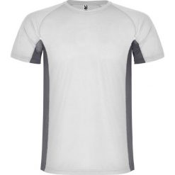 Męska Koszulka Sportowa Z Krótkim Rękawem Shanghai. Białe t-shirty sportowe męskie ROLY, m, bez wzorów, sportowe, bez ramiączek. Za 34.99 zł.