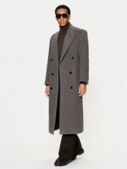 AMI Paris Płaszcz przejściowy HCO317.WV0025 Szary Regular Fit. Szare płaszcze męskie AMI PARIS, m, bez wzorów, z wełny, bez kaptura. Za 7,919.00 zł.