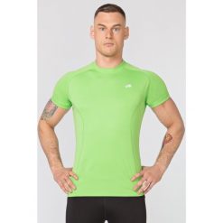 Koszulka termoaktywna z krótkim rękawem fitness męska Rough Radical Fury. Zielone bielizna termoaktywna męska ROUGH RADICAL, l, bez wzorów, bez ramiączek, na fitness i siłownię. Za 88.90 zł.