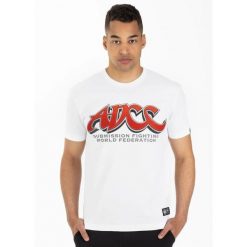 Koszulka bawełniana sportowy t-shirt dla dorosłych ADCC. Białe t-shirty sportowe męskie PITBULL, l, bez wzorów, z bawełny, casualowe, bez ramiączek. Za 99.00 zł.