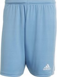 Adidas Spodenki męskie adidas Squadra 21 Short błękitne GN6720 S. Niebieskie szorty sportowe męskie ADIDAS, bez wzorów, sportowe. Za 86.54 zł.