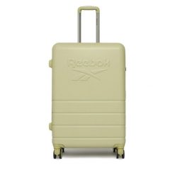 Walizka duża Reebok. Zielone walizki męskie Reebok, bez wzorów, duże. Za 349.99 zł.