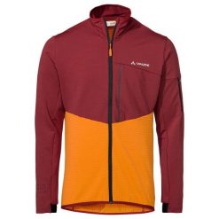 Polar VAUDE Scopi. Czerwone bluzy z polaru męskie Vaude, xl, bez wzorów, z polaru, sportowe, bez ramiączek, bez kaptura. Za 366.99 zł.